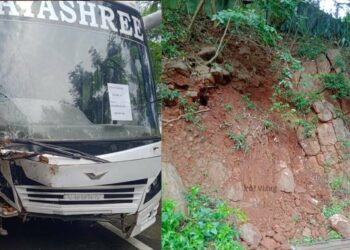 Bus accident at Kailasagiri, Visakhapatnam leaves tourists injured