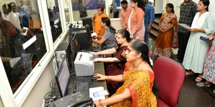 GVMC launches daily Public Grievance Submission facility with 5 new counters in Visakhapatnam