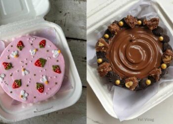 5 Home Bakers Bringing the Viral Bento Cake Trend to Visakhapatnam