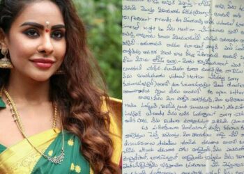 Actress Sri Reddy "begs" Lokesh after defamation case in Visakhapatnam