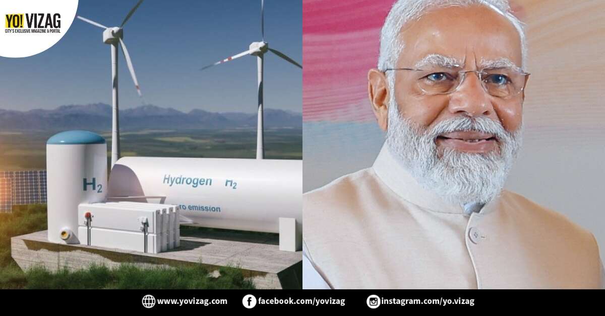 PM Modi to Inaugurate India's Largest Green Hydrogen Hub in Visakhapatnam