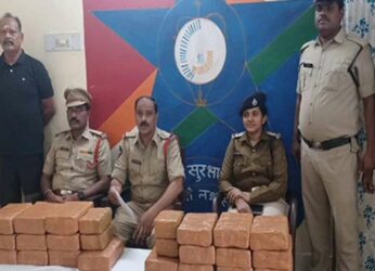 Visakhapatnam Railway Police bust ganja smuggling via DTDC