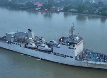 INS Nirdeshak & other vessels launched by Indian Navy in Visakhapatnam in 2024