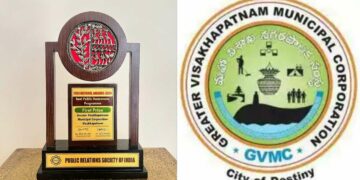 Visakhapatnam: GVMC bags prestigious PRSI national award