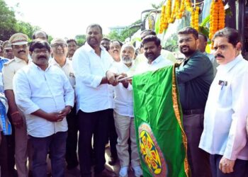 Four new RTC buses inaugurated at Visakhapatnam depot