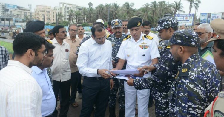 Visakhapatnam Collector tells officials to work in tandem for success of Operational Demonstration by Indian Navy