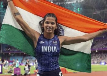 Athlete Jyothi Yarraji of Visakhapatnam honoured with Arjuna Award