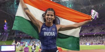 Athlete Jyothi Yarraji of Visakhapatnam honoured with Arjuna Award