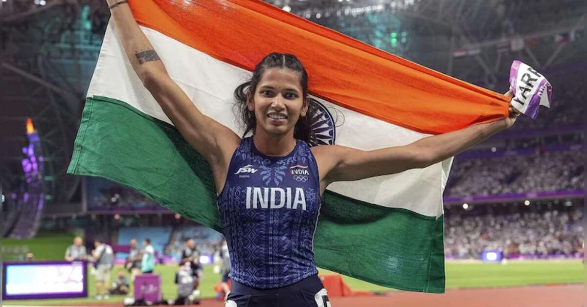 Athlete Jyothi Yarraji of Visakhapatnam honoured with Arjuna Award